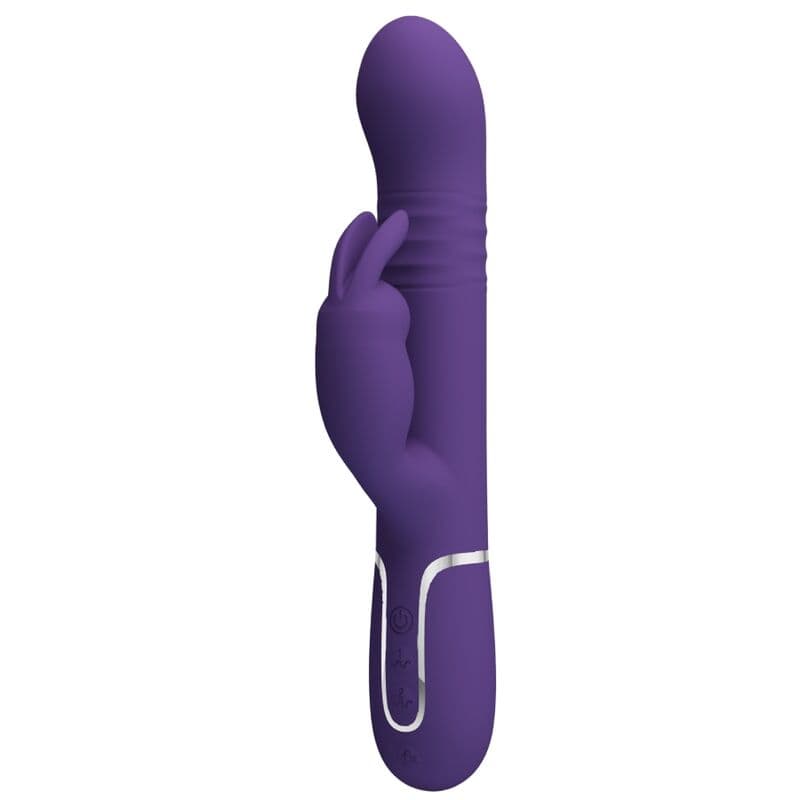 PRETTY LOVE - COALE RABBIT VIBRATOR 4 IN 1 PURPLE thumb 2