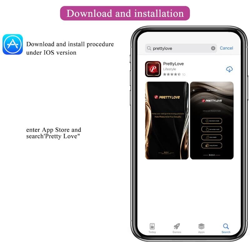 PRETTY LOVE - HECTOR ELECTROSHOCK VIBRATOR FREE APP VIOLET thumb 8
