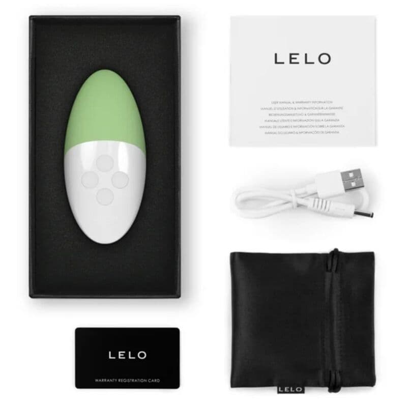 LELO - SIRI 3 CLITORIS MASSAGER PISTACHIO CREAM thumb 3