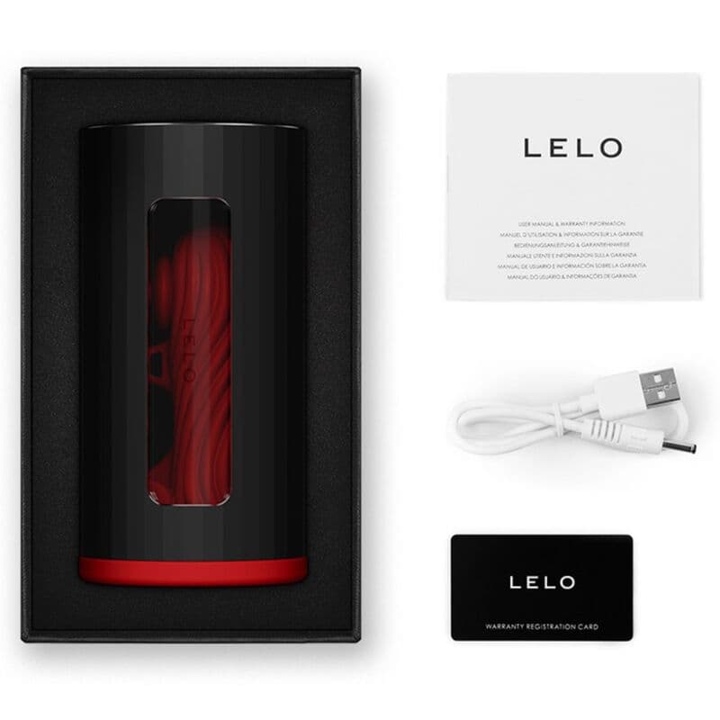 LELO - F1S V3 MALE MASTURBATOR RED thumb 4