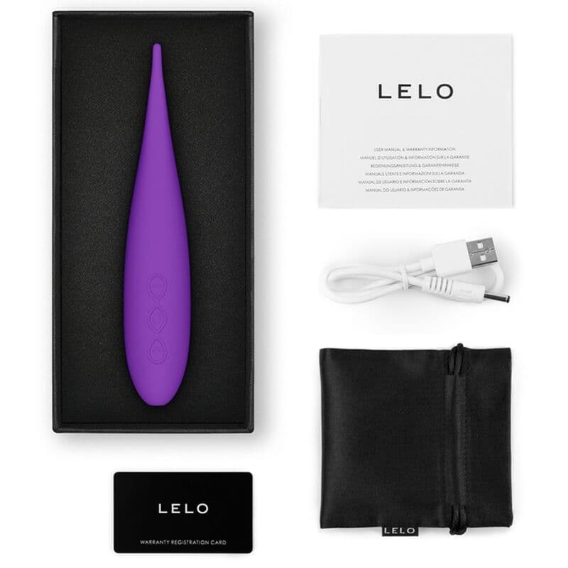 LELO - DOT TRAVEL CLITORIS STIMULATOR PURPLE thumb 4