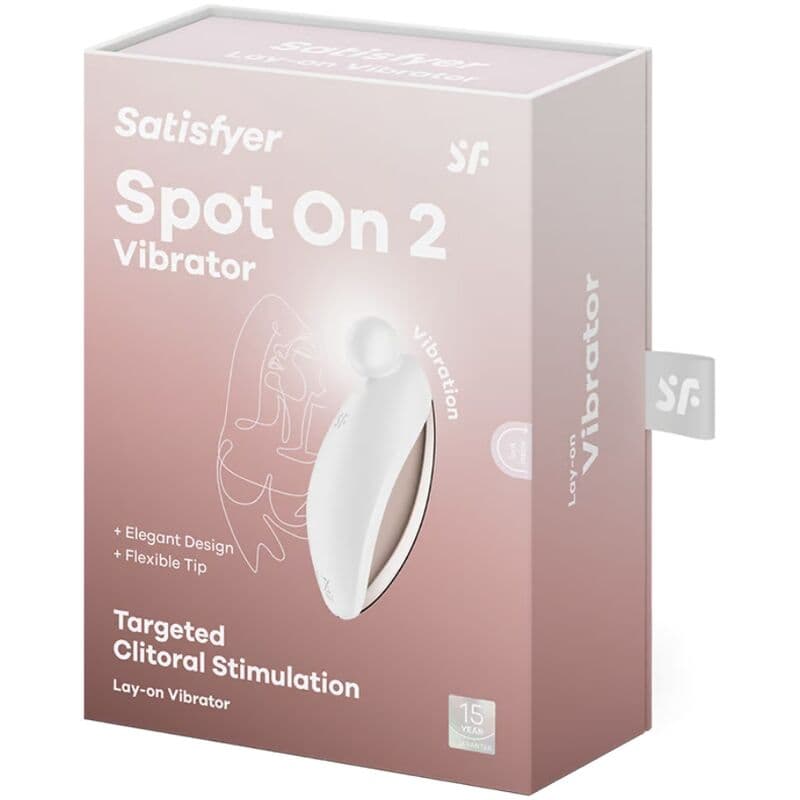 SATISFYER - SPOT ON 2 LAY-ON VIBRATOR WHITE thumb 5