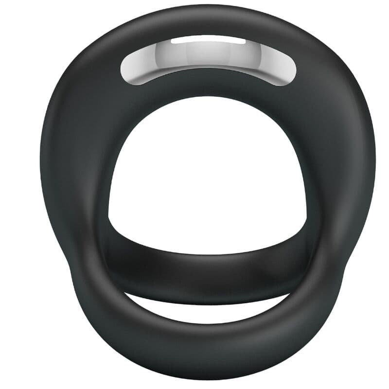 PRETTY LOVE - ELLIOTT  BLACK VIBRATOR RING thumb 2