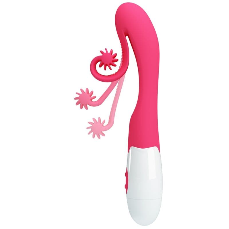ROMANCE - PINK VIBRATOR AND STIMULATOR 30 SPEEDS thumb 3