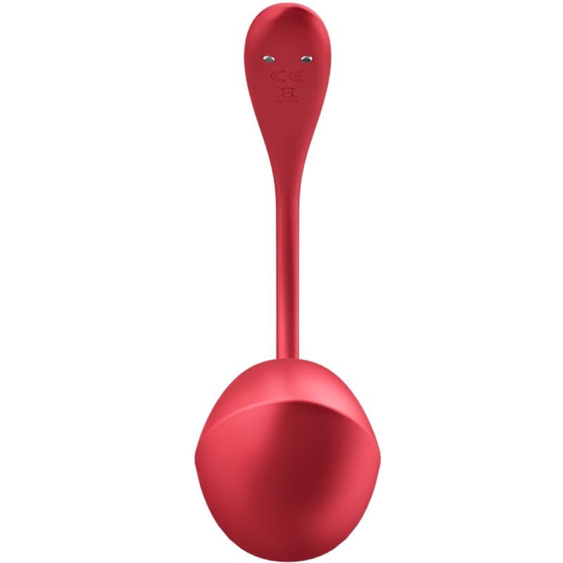 SATISFYER - SHINY PETAL G POINT REMOTE CONTROL STIMULATOR RED FREE APP thumb 3