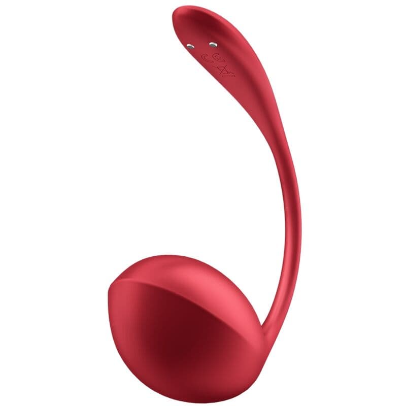 SATISFYER - SHINY PETAL G POINT REMOTE CONTROL STIMULATOR RED FREE APP thumb 4