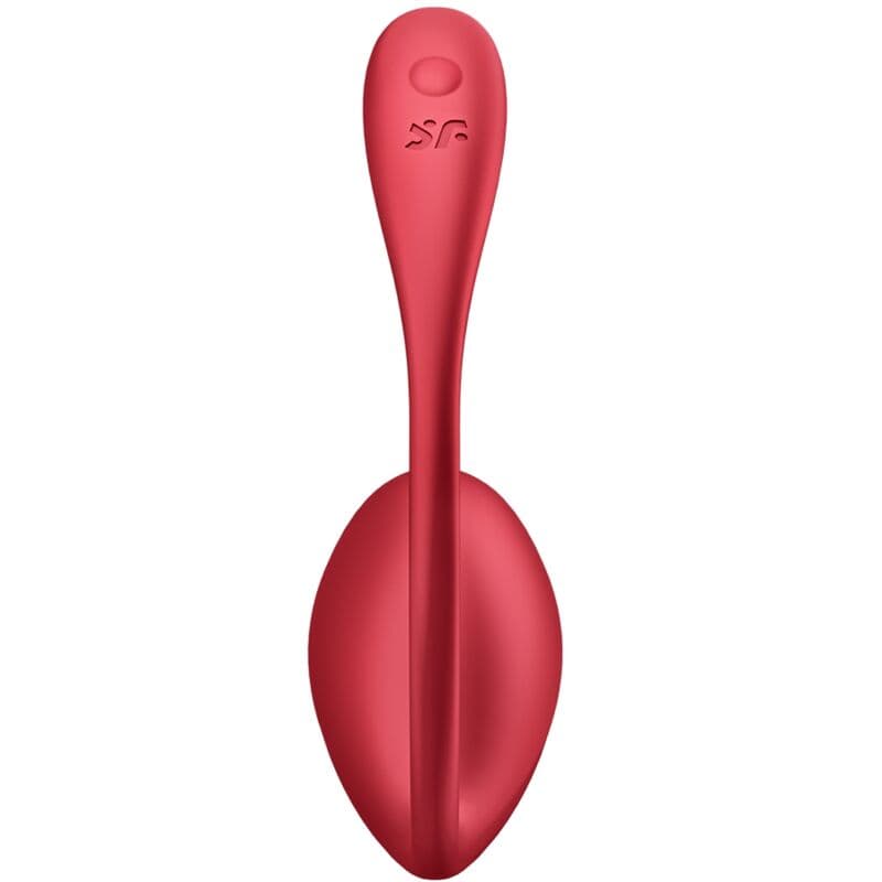 SATISFYER - SHINY PETAL G POINT REMOTE CONTROL STIMULATOR RED FREE APP thumb 5