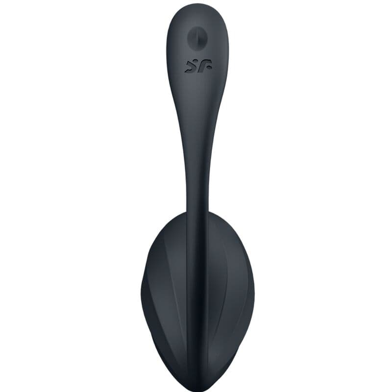 SATISFYER - RIBBED PETAL G POINT STIMULATOR REMOTE CONTROL BLACK FREE APP thumb 3