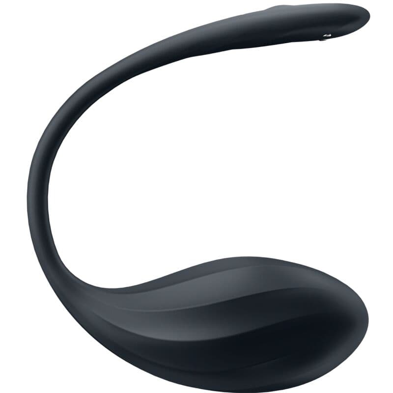 SATISFYER - RIBBED PETAL G POINT STIMULATOR REMOTE CONTROL BLACK FREE APP thumb 4