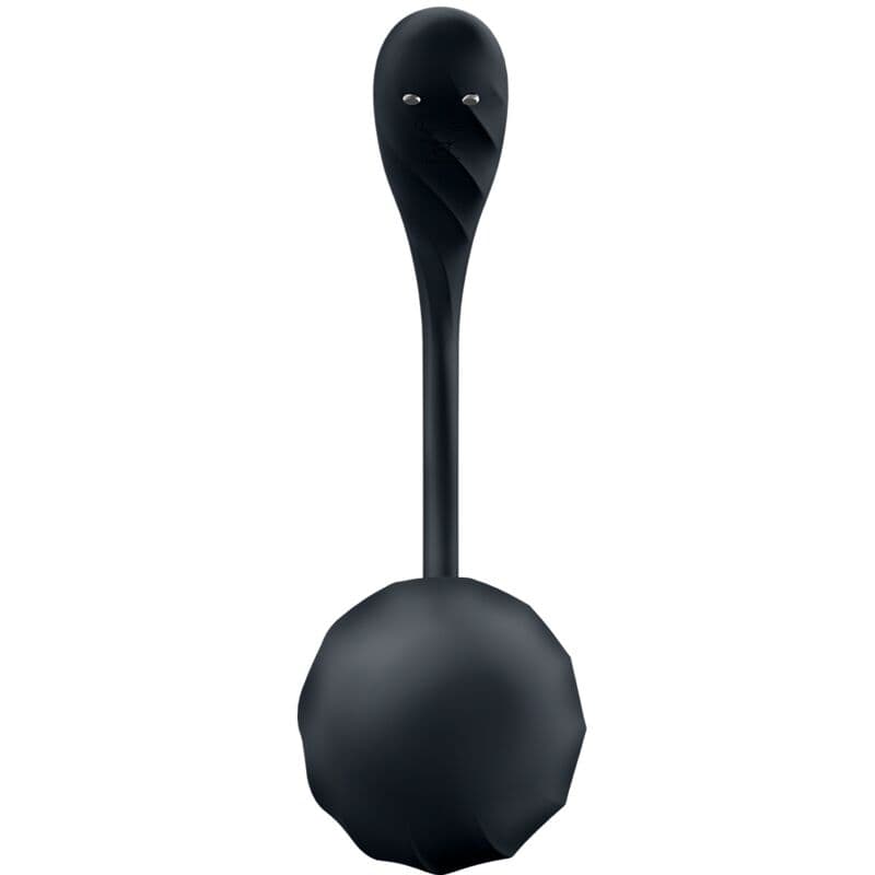 SATISFYER - RIBBED PETAL G POINT STIMULATOR REMOTE CONTROL BLACK FREE APP thumb 5