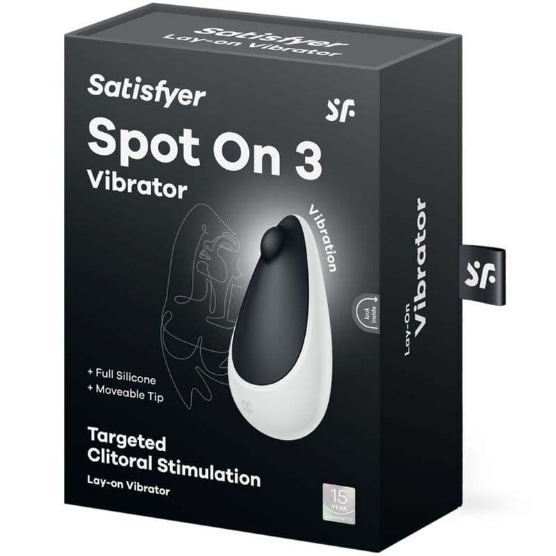 SATISFYER - SPOT ON 3 CLITORIS STIMULATOR BLACK thumb 5