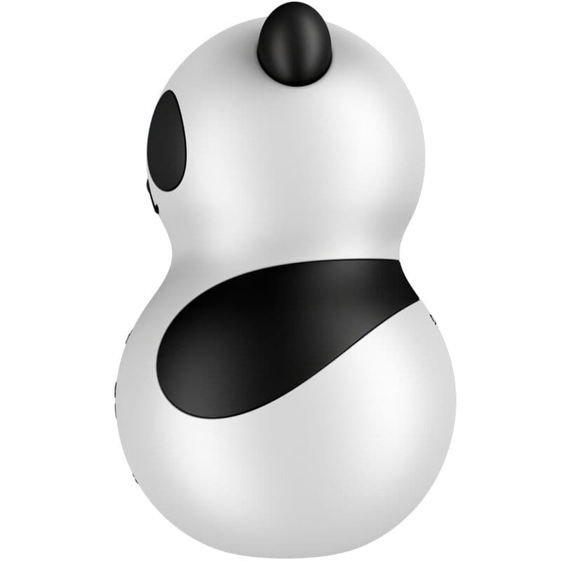SATISFYER - POCKET PANDA STIMULATOR & VIBRATOR BLACK AND WHITE thumb 4