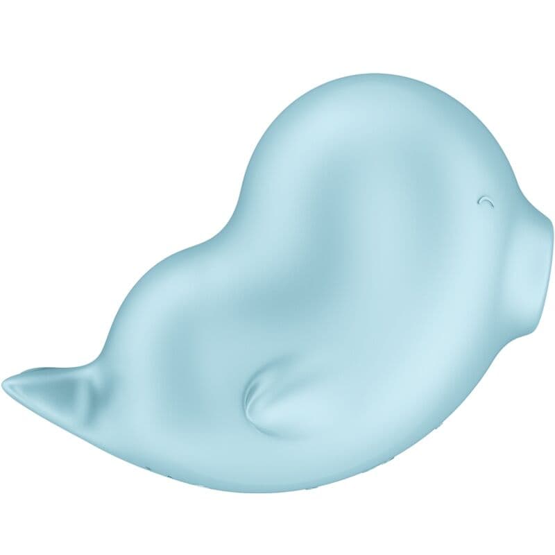 SATISFYER - SASSY SEAL STIMULATOR & VIBRATOR BLUE thumb 2
