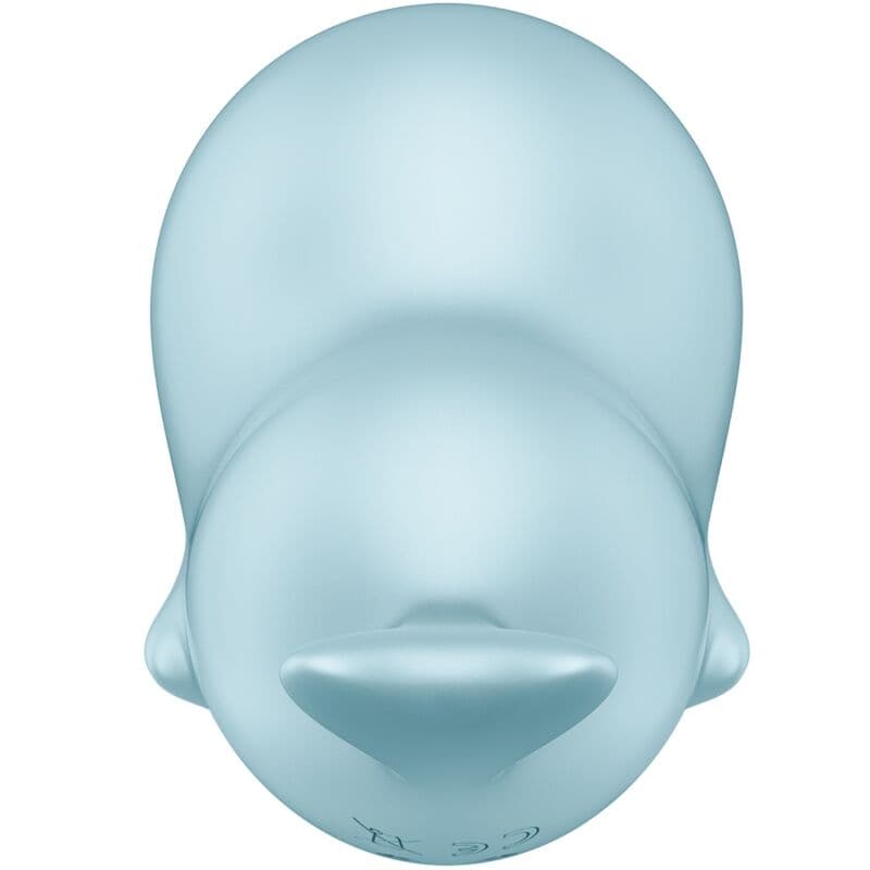 SATISFYER - SASSY SEAL STIMULATOR & VIBRATOR BLUE thumb 3