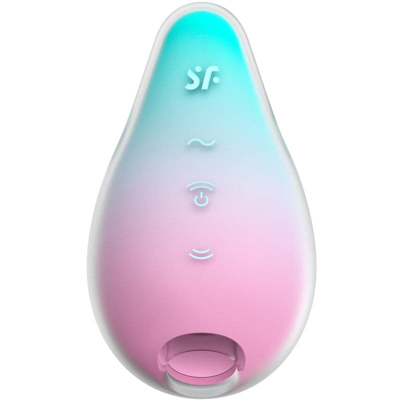 SATISFYER - MERMAID VIBES STIMULATOR & VIBRATOR MINT AND PINK thumb 2