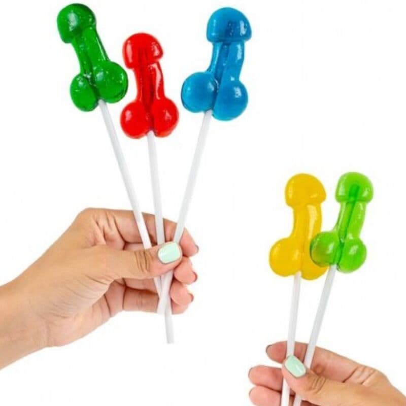 SECRETPLAY - DISPLAY ASSORTMENT PENIS LOLLIPOPS WITH ALCOHOL 40 UNITS thumb 2