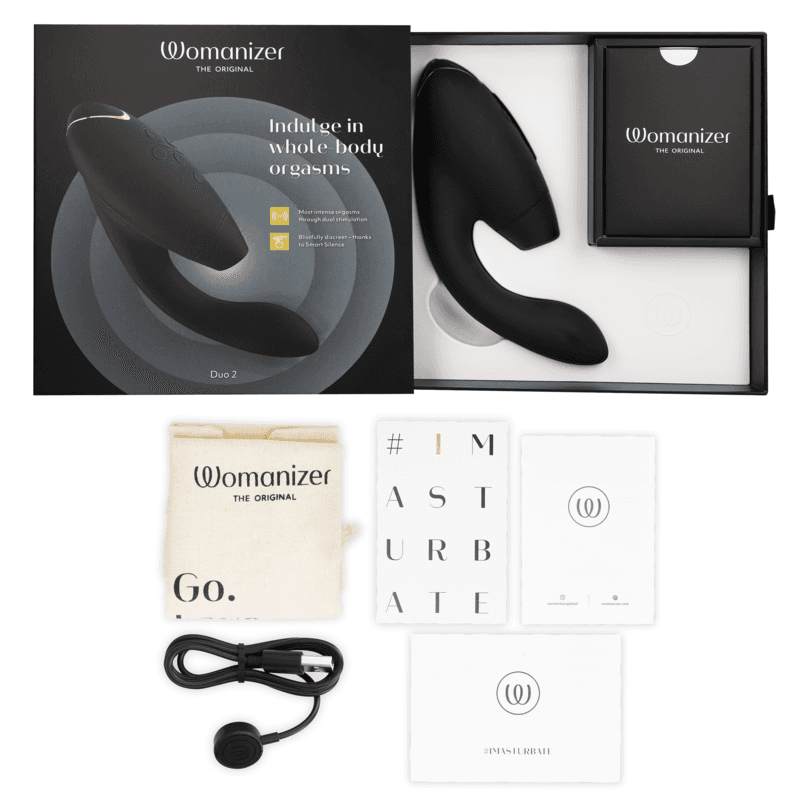 WOMANIZER - DUO 2 STIMULATOR BLACK thumb 6