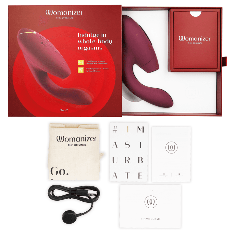 WOMANIZER - DUO 2 STIMULATOR BORDEAUX thumb 6