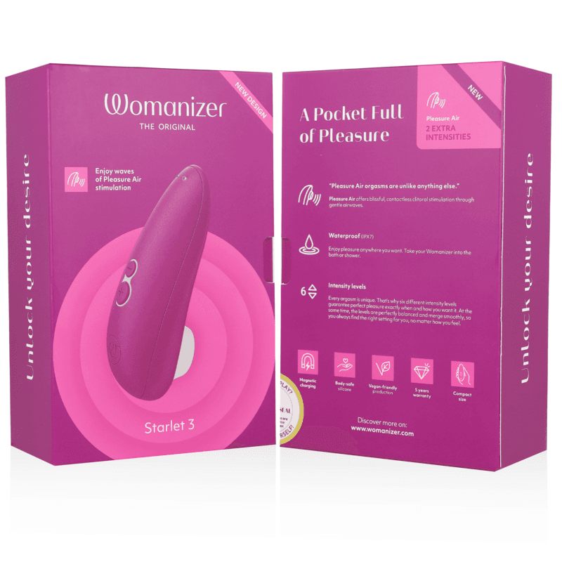 WOMANIZER - STARLET 3 CLITORAL STIMULATOR VIOLET thumb 7