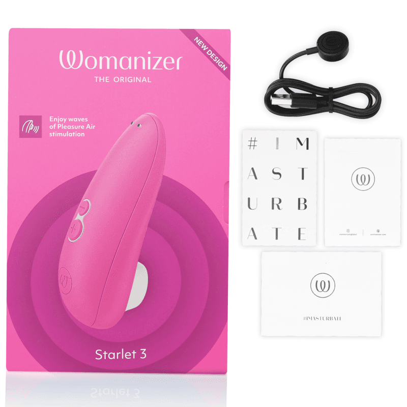 WOMANIZER - STARLET 3 CLITORAL STIMULATOR PINK thumb 6