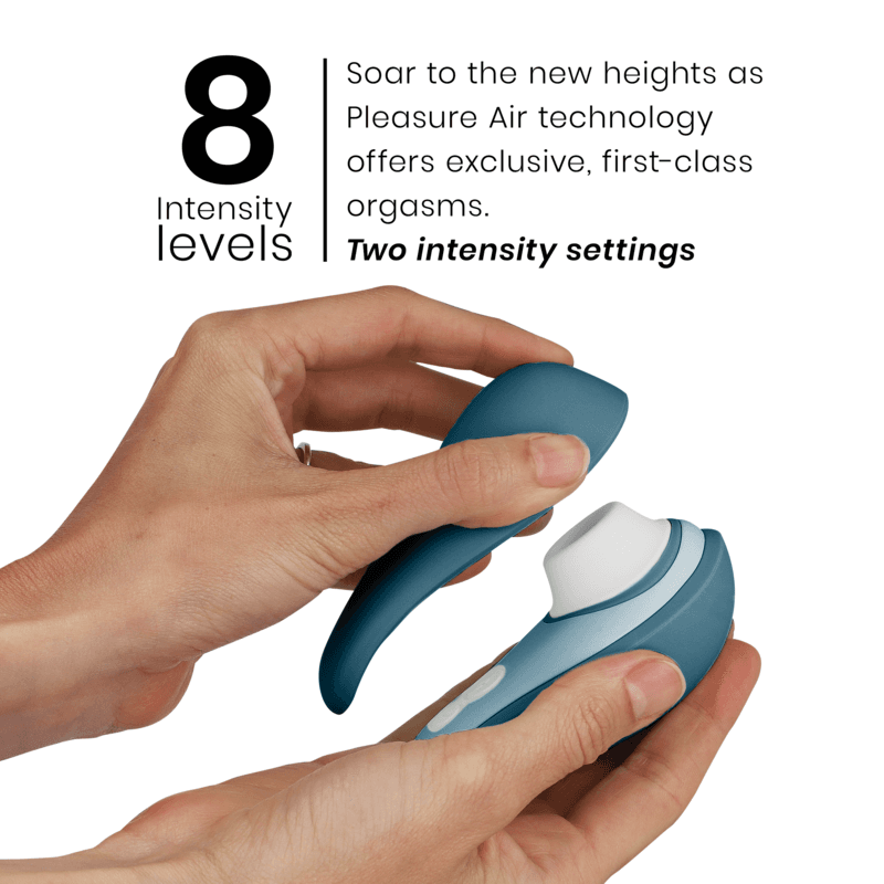WOMANIZER - LIBERTY 2 CLITORIS STIMULATOR & SUCTION BLUE thumb 5