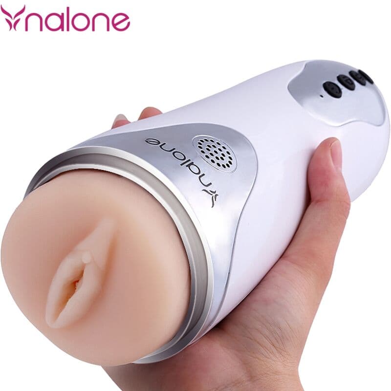 NALONE - MAGICIAN MASTURBATOR WITH VIBRATION WHITE thumb 5