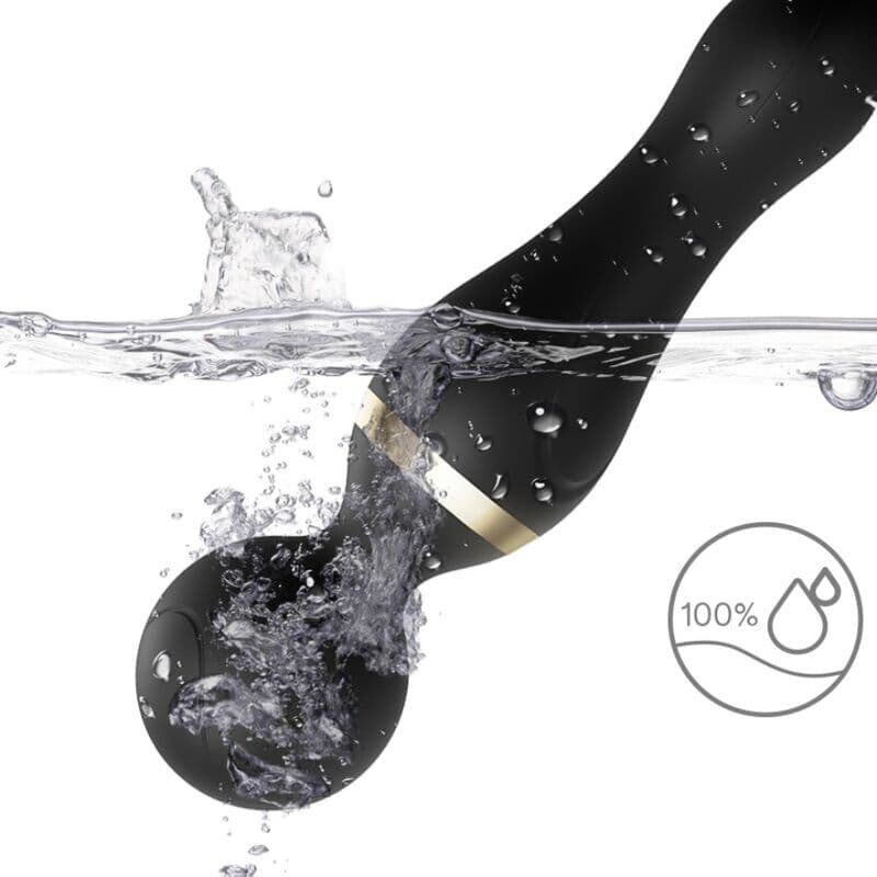 ARMONY - FREEZA MASSAGER & VIBRATOR SUPER FLEXIBLE HEAD BLACK thumb 4