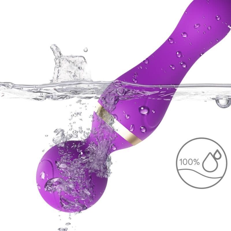 ARMONY - FREEZA MASSAGER & VIBRATOR SUPER FLEXIBLE HEAD PURPLE thumb 4
