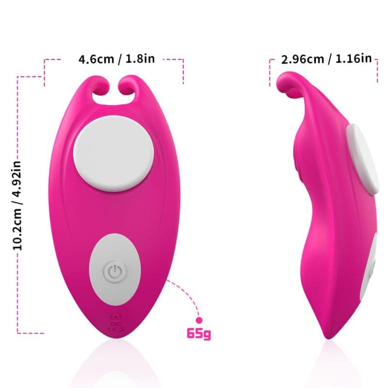 ARMONY - HONEYBEE WEARABLE PANTIES VIBRATOR G-SPOT FUCHSIA - FREE APP thumb 3