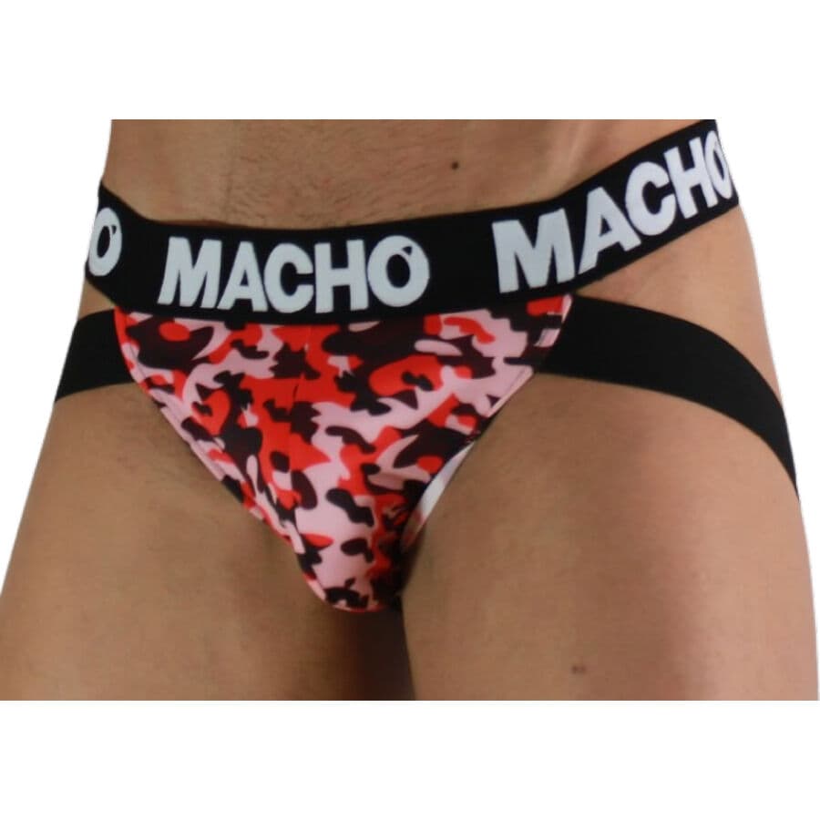 MACHO - MX28MR JOCK MILITARY RED S thumb 2