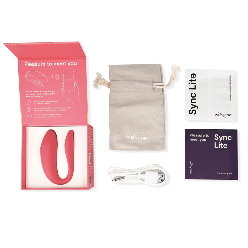 WE-VIBE - SYNC LITE CLITORIS STIMULATOR PINK thumb 5