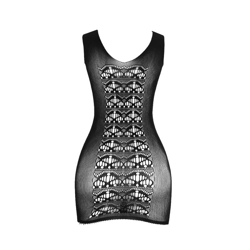 SUBBLIME - 952167 SHORT ELASTIC FISHNET DRESS BLACK ONE SIZE thumb 6