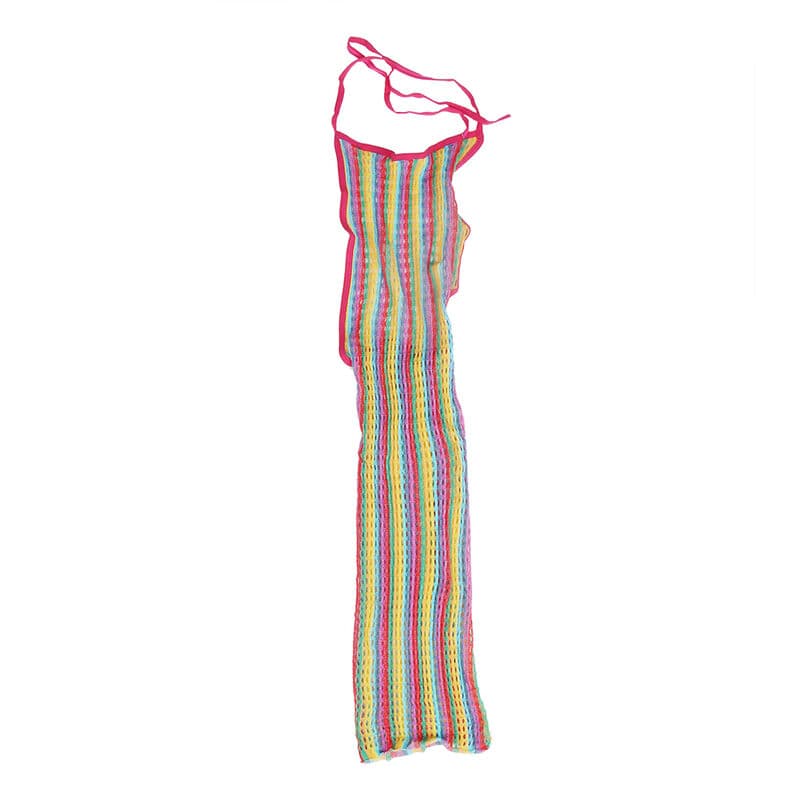 SUBBLIME - 952341 RAINBOW FISHNET DRESS ONE SIZE thumb 7