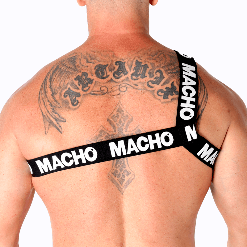 MACHO - ROMAN HARNESS WHITE L/XL thumb 4