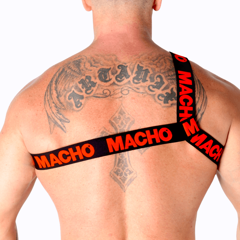 MACHO - ROMAN HARNESS RED L/XL thumb 4
