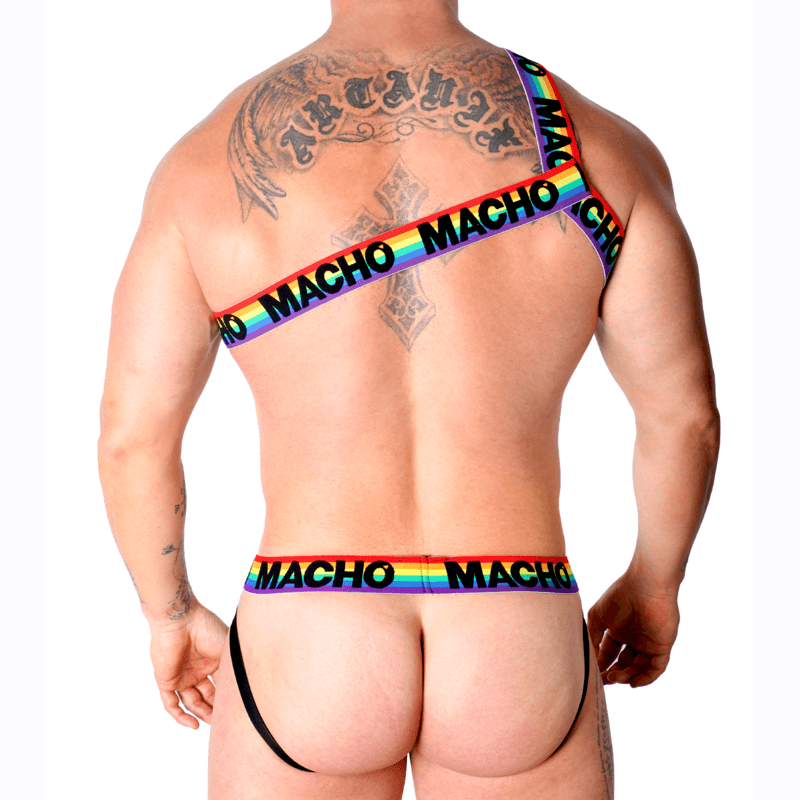MACHO - ROMAN HARNESS PRIDE S/M thumb 4