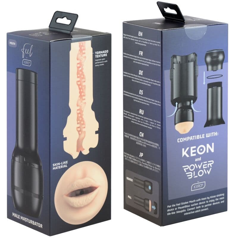 KIIROO - FEEL KIIROO MOUTH MASTURBATOR thumb 6