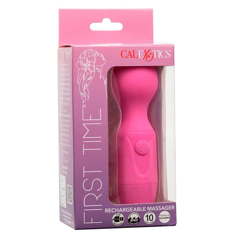 CALEXOTICS - FIRST TIME RECHARGEABLE MASSAGER 10 VIBRATIONS PINK thumb 10