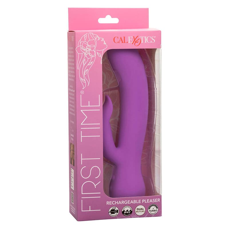 CALEXOTICS - FIRST TIME VIBRATOR PLEASER RECHARGEABLE PURPLE thumb 10