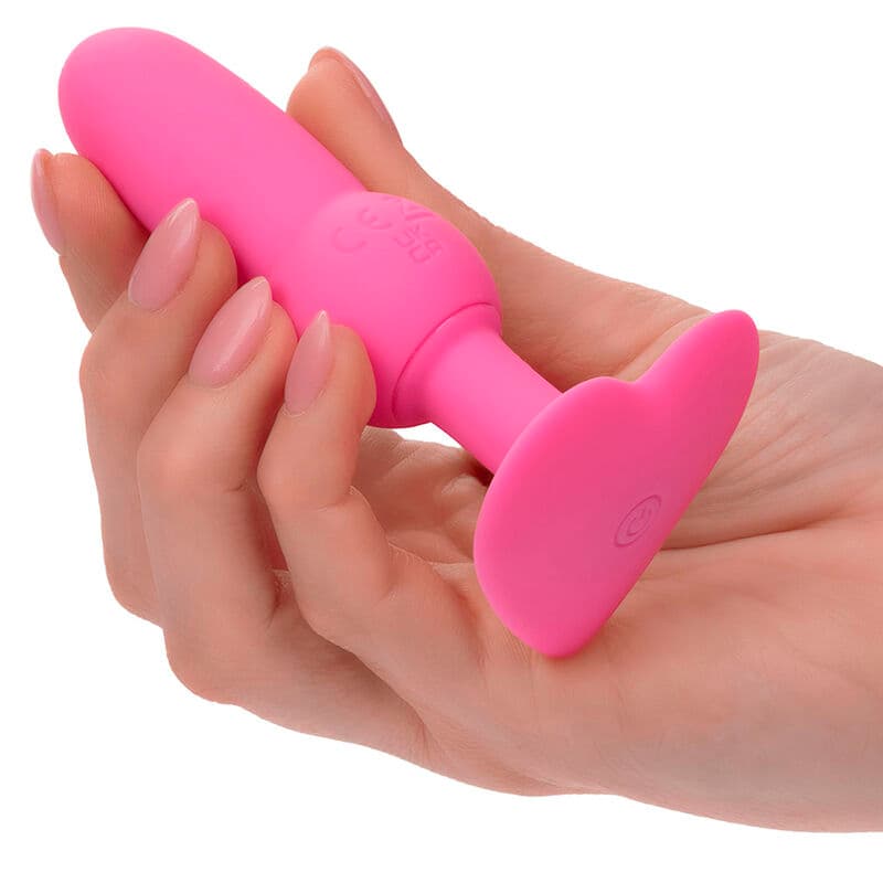 CALEXOTICS - FIRST TIME ANAL PLUG BEADED PROBE 10 VIBRATIONS PINK thumb 6