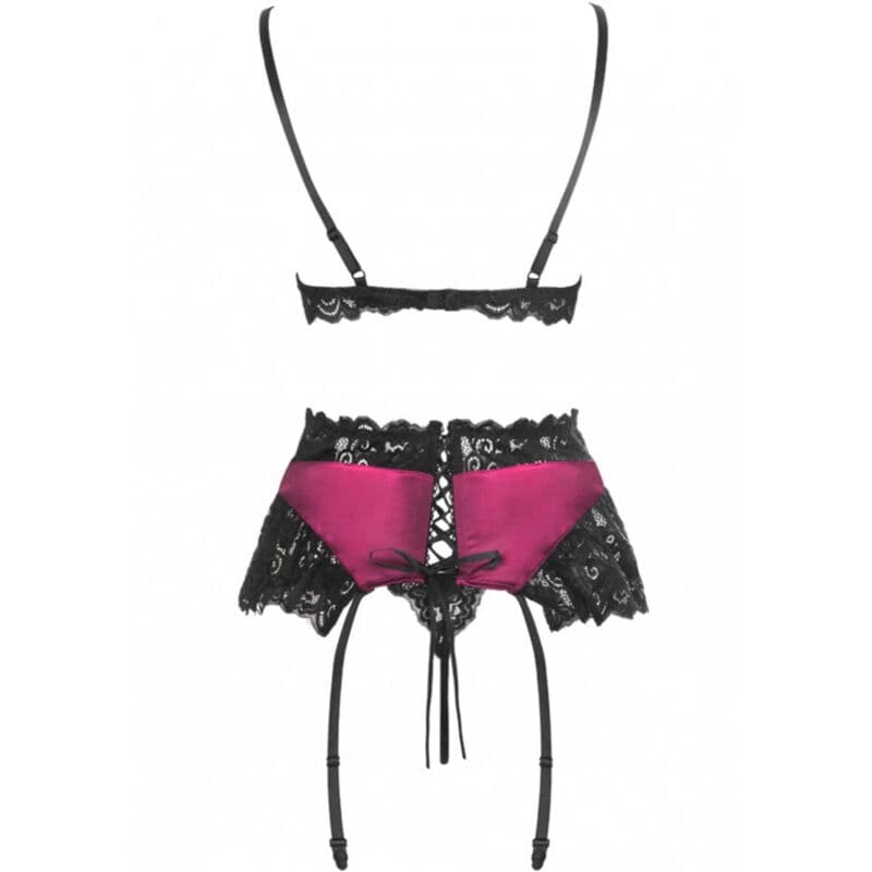LIVCO CORSETTI FASHION - NAHIR LC 20214 BRA + PANTY + GARTER BELT S/M thumb 3