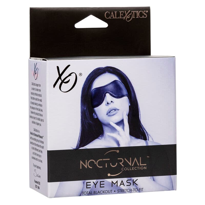 CALEXOTICS - NOCTURNAL EYE MASK PVC LEATHER BLACK thumb 7