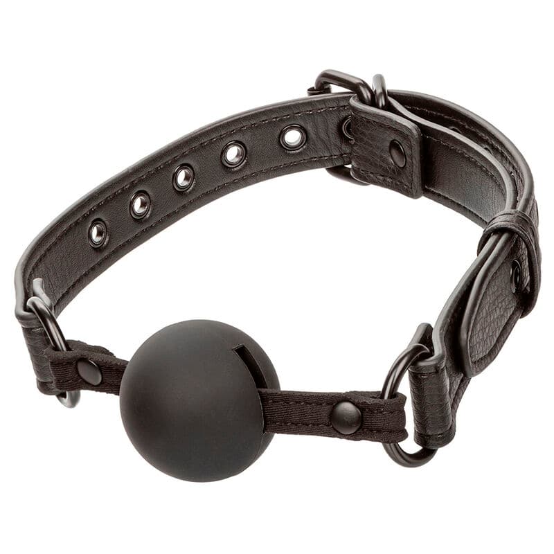 CALEXOTICS - NOCTURNAL BALL GAG SILICONE BLACK thumb 2