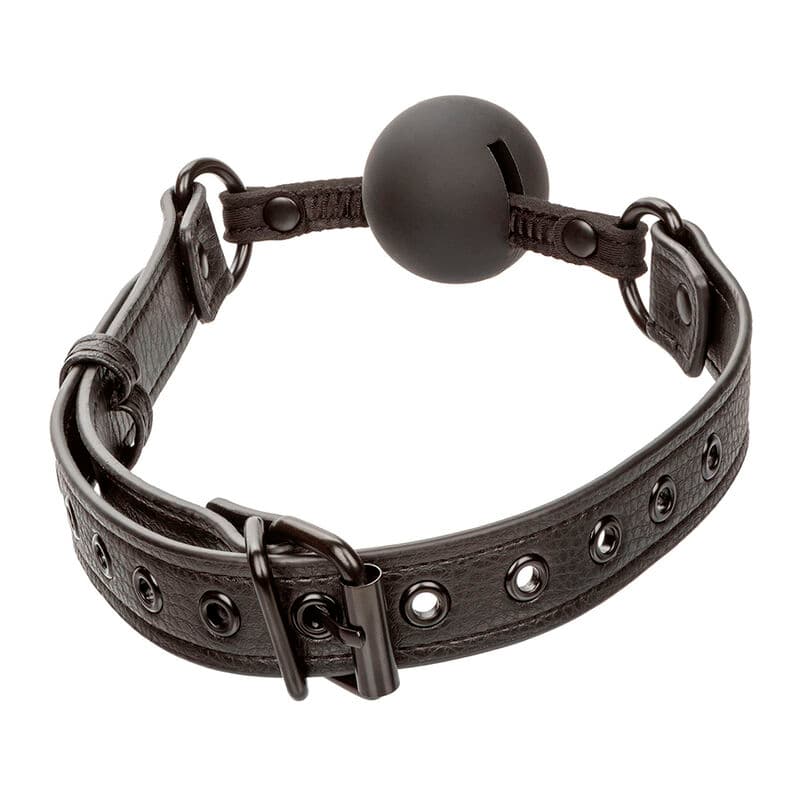 CALEXOTICS - NOCTURNAL BALL GAG SILICONE BLACK thumb 3