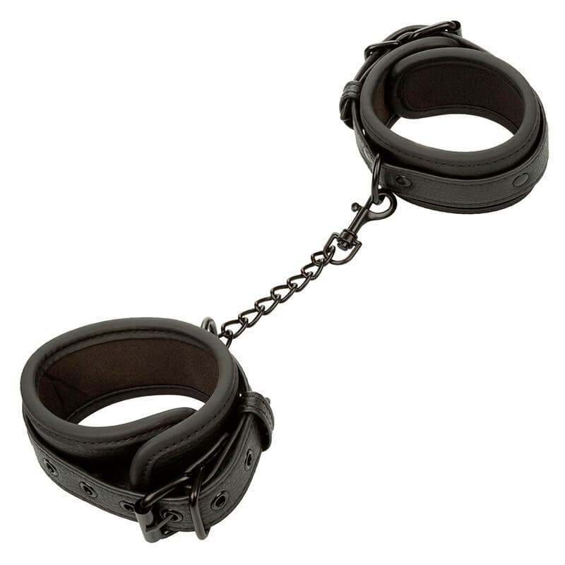 CALEXOTICS - NOCTURNAL ANKLE CUFFS LEATHER ADJUSTABLE BLACK thumb 2