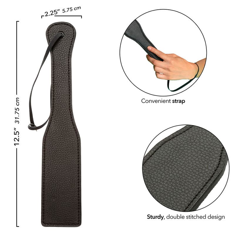 CALEXOTICS - NOCTURNAL PADDLE LEATHER BLACK thumb 5