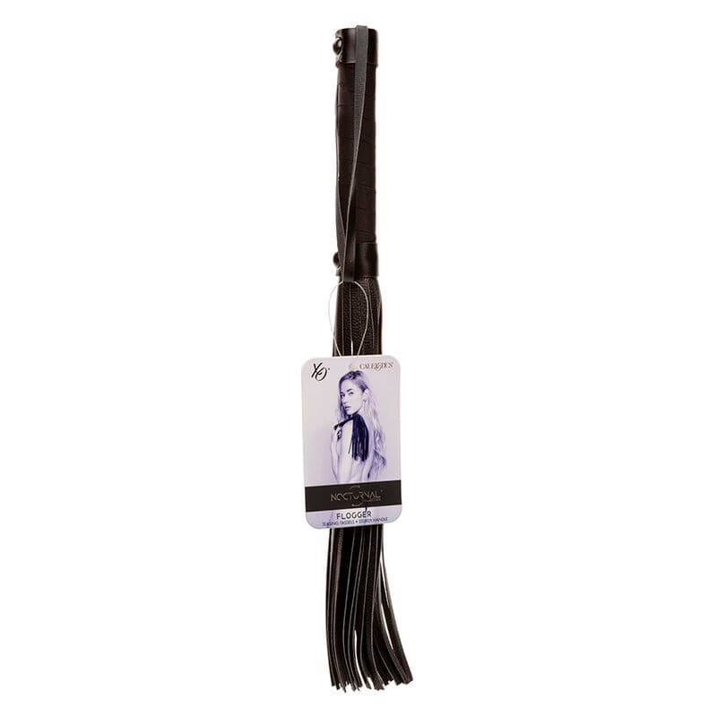 CALEXOTICS - NOCTURNAL FLOGGER LEATHER BLACK thumb 8