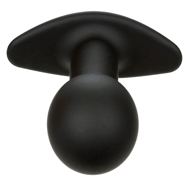 CALEXOTICS - ROCK BOTTOM ANAL PLUG 10 VIBRATIONS SILICONE BLACK thumb 4