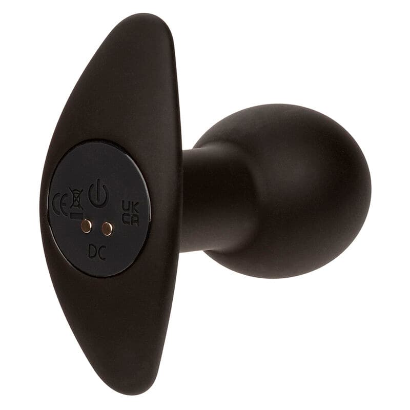CALEXOTICS - ROCK BOTTOM ANAL PLUG 10 VIBRATIONS SILICONE BLACK thumb 5