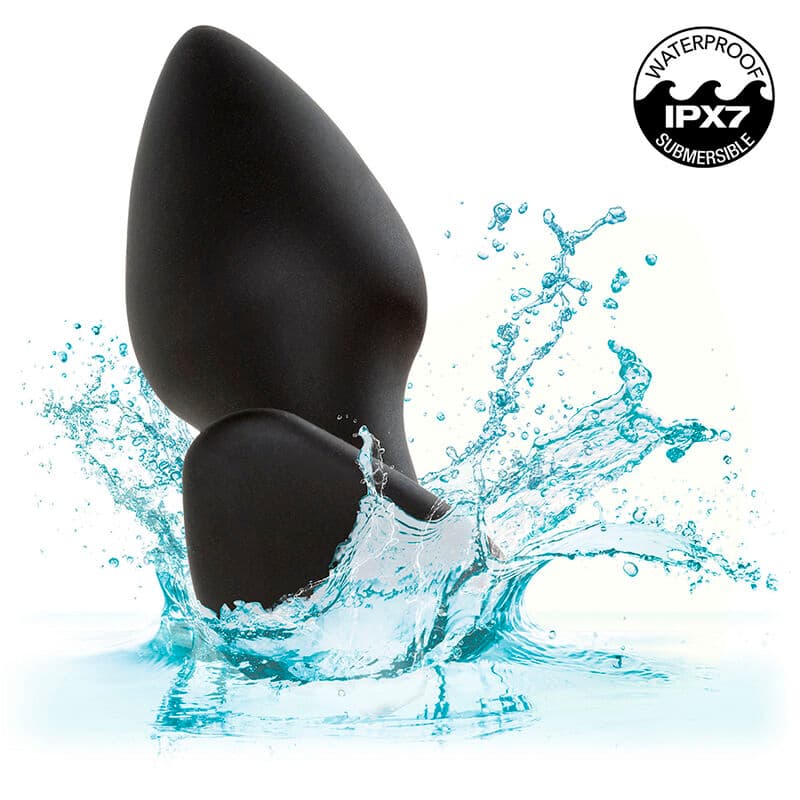 CALEXOTICS - ROCK BOTTOM PERFECT ANAL PLUG 10 VIBRATIONS SILICONE BLACK thumb 9